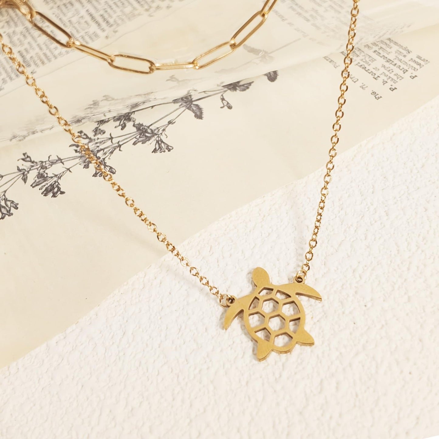 Gold/Silver Plated Necklace for Women, Dragon, Horse, Dachshund, Cat, Turtle Necklaces for Womens Dainty Simple Jewelry Gifts