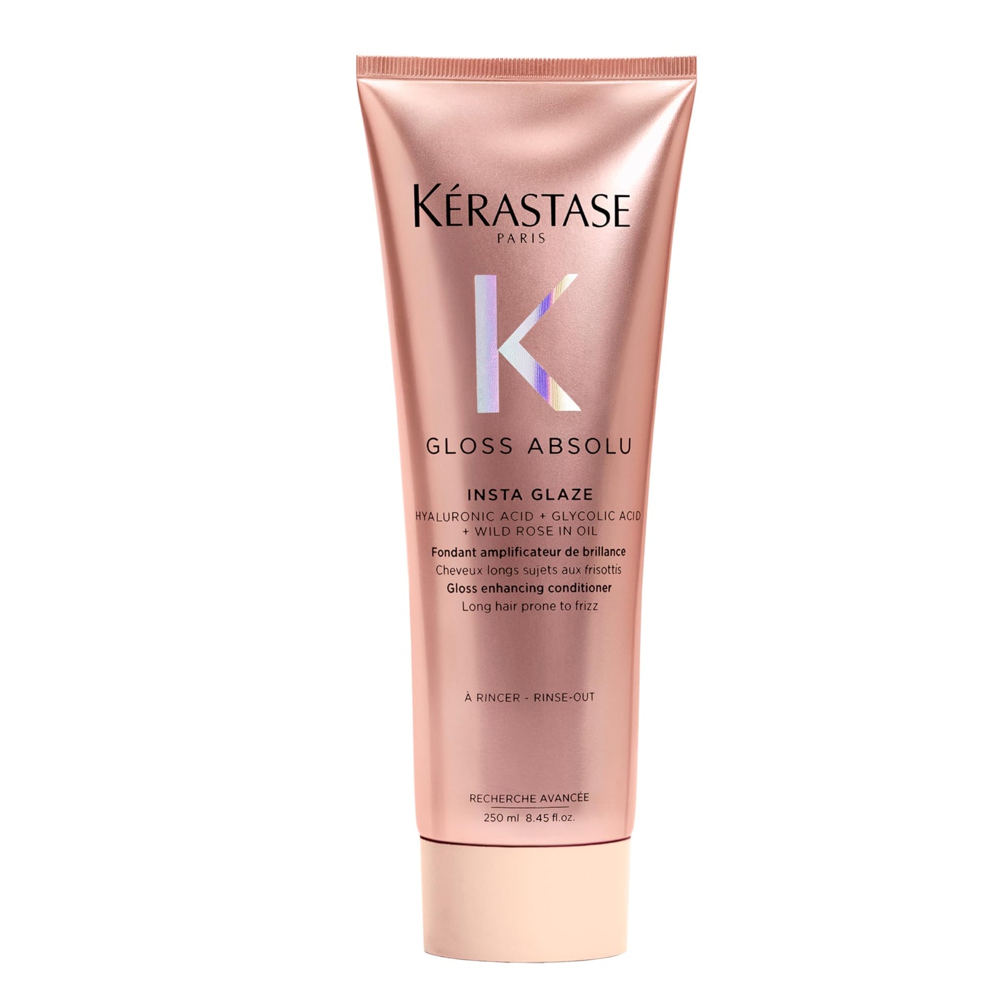 Kerastase Gloss Absolu High-Shine Anti-Frizz Conditioner - Deeply Hydrates & Detangles, Instantly Softens, For Glossy & Bouncy Hair