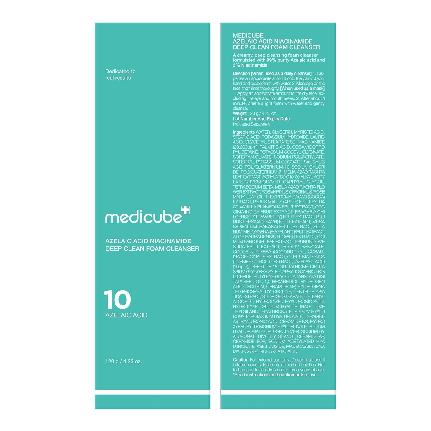 medicube Zero Pore Clear Blue Capsule Facial Deep Cleanser for Skin Texture, Blackhead & Pore Care | AHA, BHA & PHA for Double Cleansing, Daily Gentle Face Wash, Korean Skincare | 120g / 4.23 oz