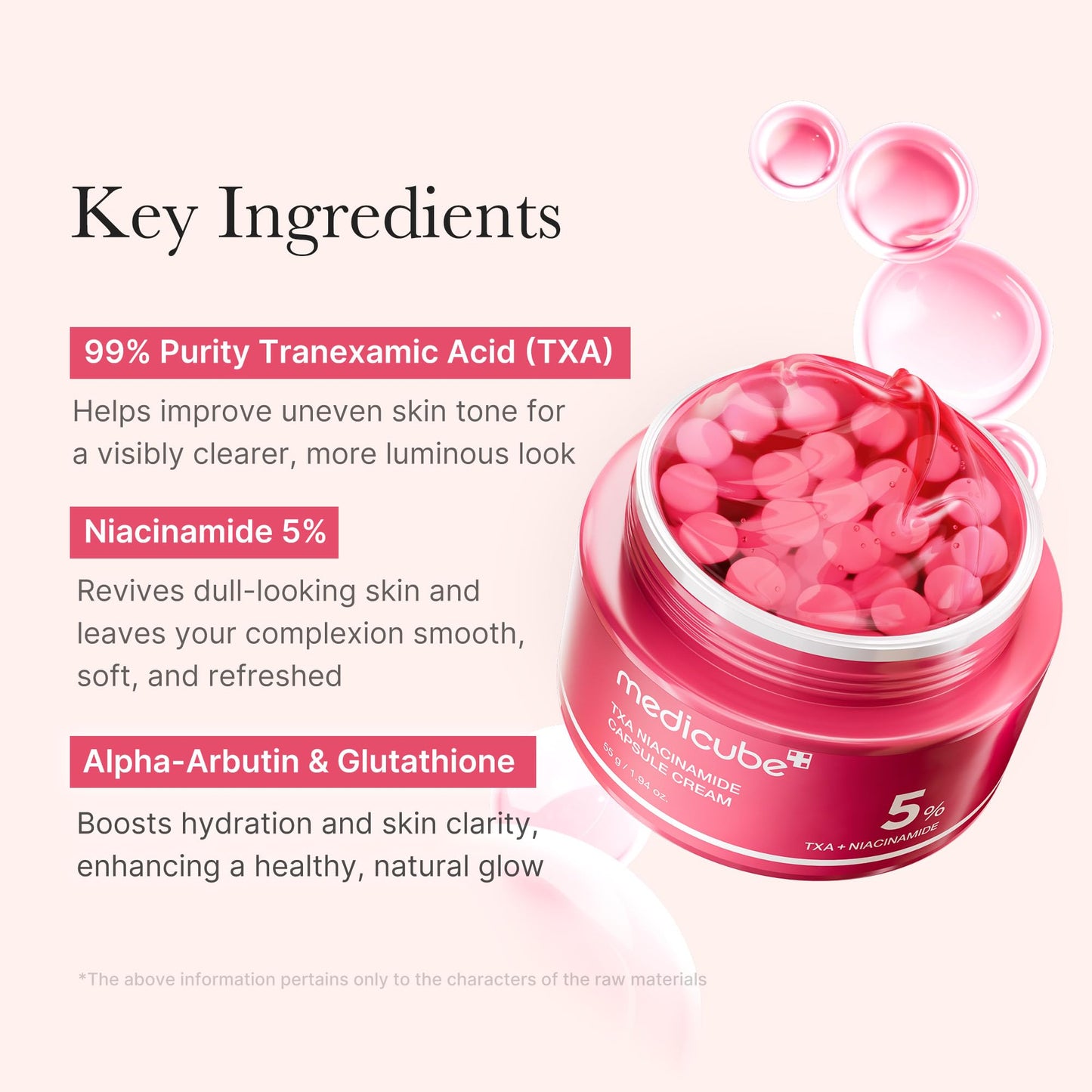 medicube Salmon DNA PDRN Pink Collagen Capsule Cream, Face Moisturizer | Lightweight Moisturizing Cream | PDRN, Niacinamide for Uneven Skin Tone, Glow hydration | Korean Skin Care 1.94 oz