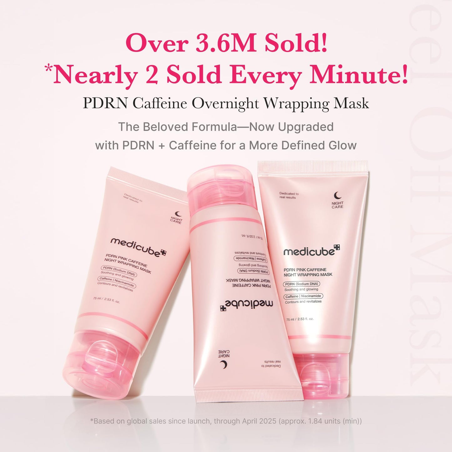 medicube Collagen Overnight Wrapping Peel Off Facial Mask Pack - Elasticity & Hydration Care, Reduces Sagging & Dullness - Hydrolyzed Collagen For Glowing Skin - Korean Skin Care, 2.53 fl.oz