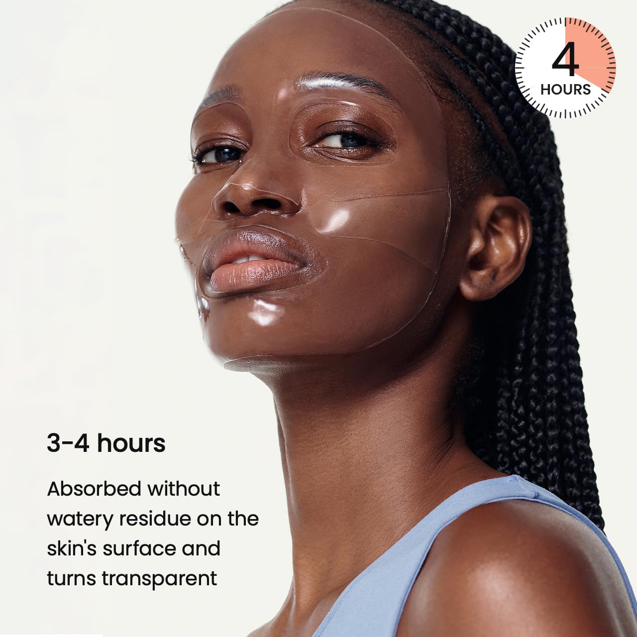 BIODANCE Bio-Collagen Real Deep Mask, Hydrating Overnight Hydrogel Mask, Pore Minimizing, Elasticity Improvement, 34g x4ea