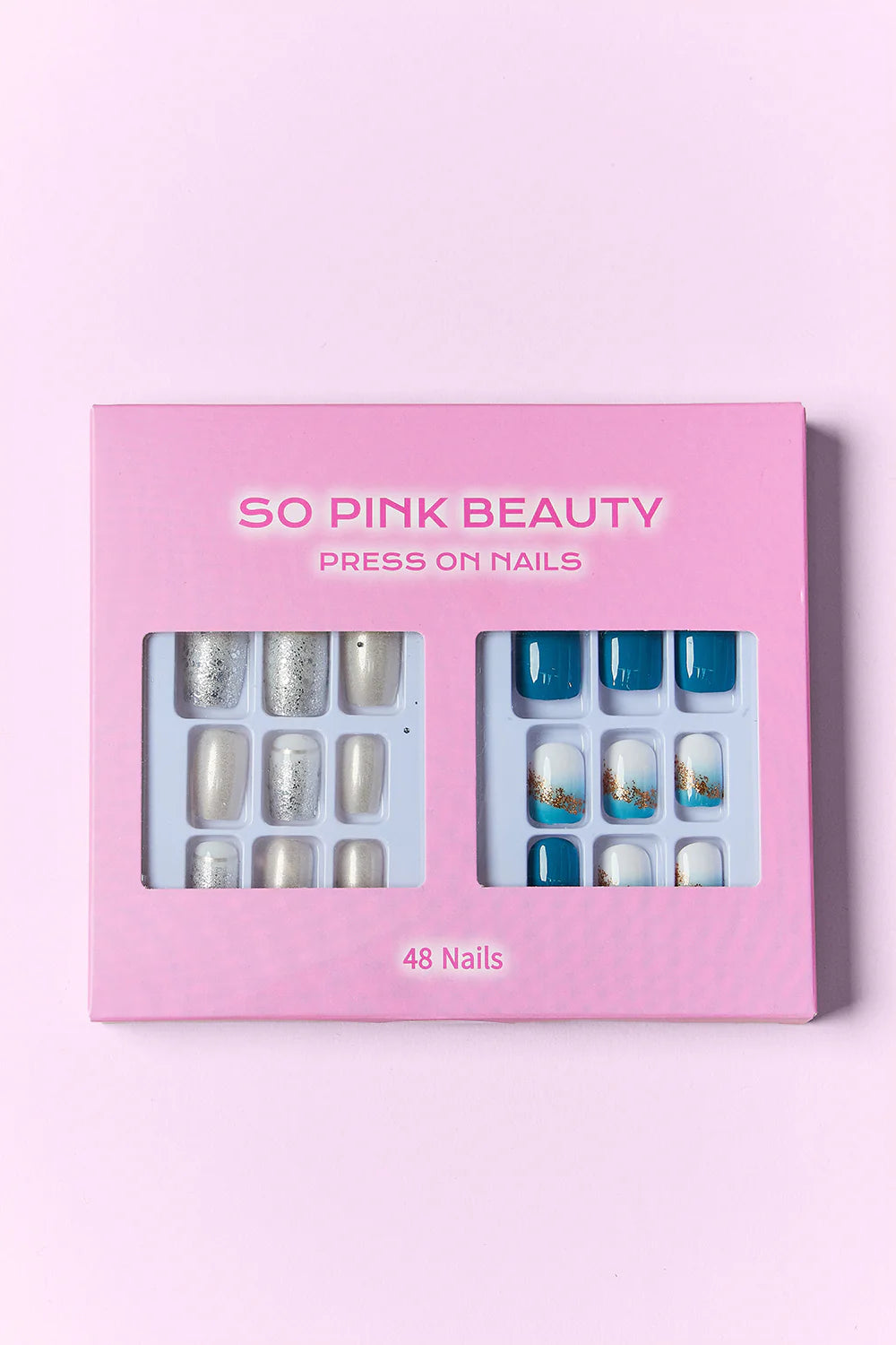 Get Glam with SO PINK BEAUTY Press-On Nails - 2 Fabulous Packs! 💅💖