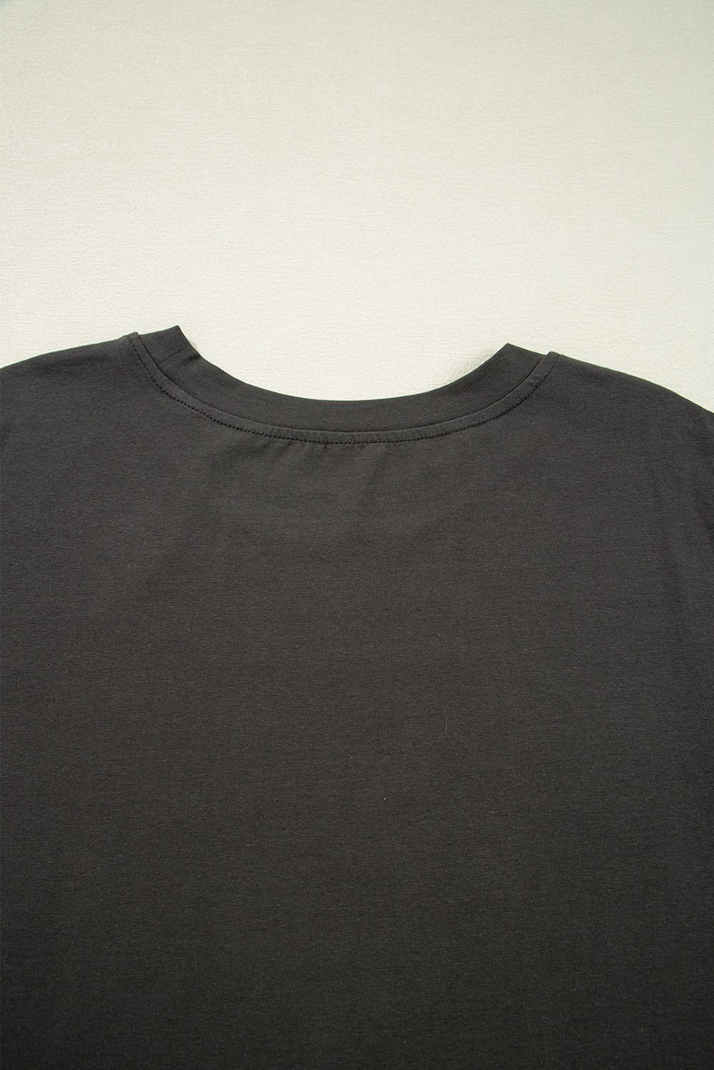 Carbon Grey Vintage Bull Head Graphic Turquoise T Shirt