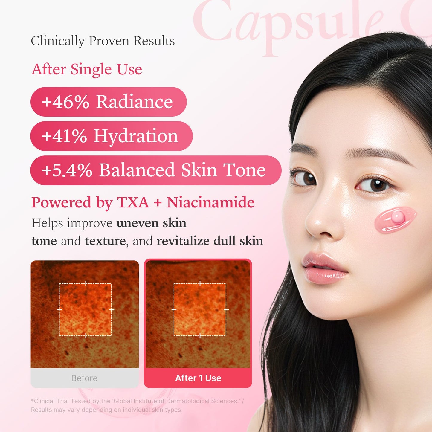medicube Salmon DNA PDRN Pink Collagen Capsule Cream, Face Moisturizer | Lightweight Moisturizing Cream | PDRN, Niacinamide for Uneven Skin Tone, Glow hydration | Korean Skin Care 1.94 oz