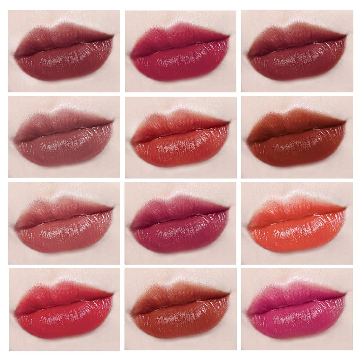 Get Ready to Pout! 💄✨ KISSIO's 12 Color Mini Matte Lipstick Set - Travel-Friendly, Waterproof & Cruelty-Free! 🌈💋