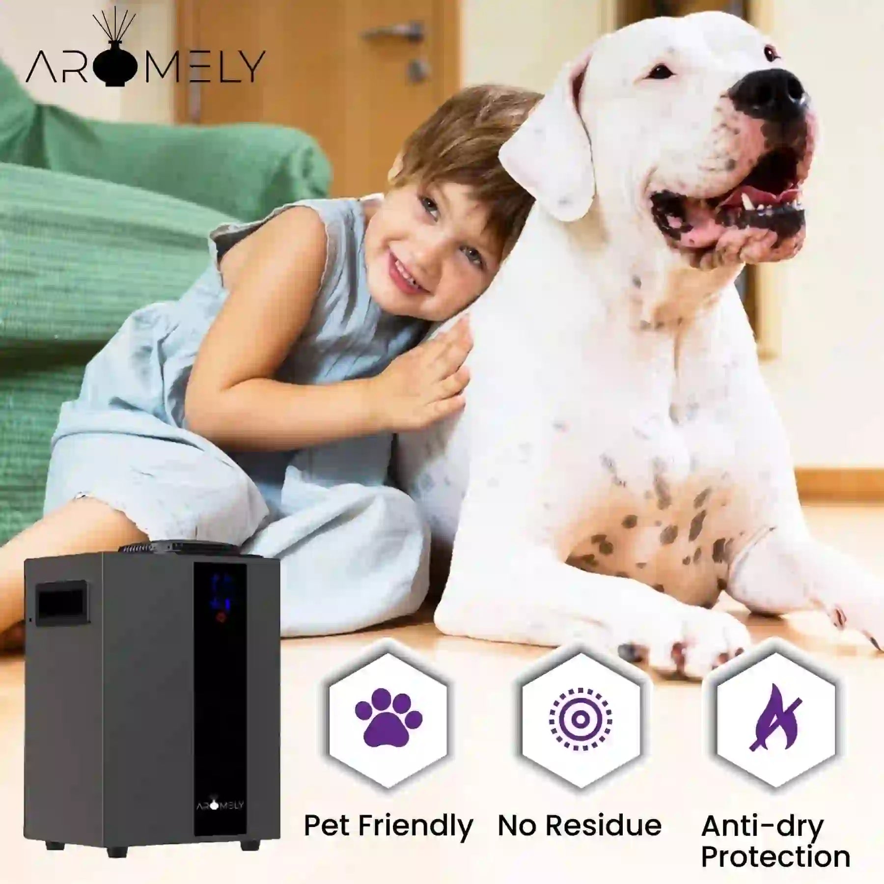Aro Pro Smart HVAC Scent Diffuser Bluetooth Waterless