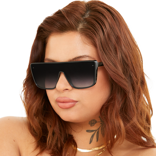 Rayz Limited Edition Black Squared Sunglasses Raya Coleman