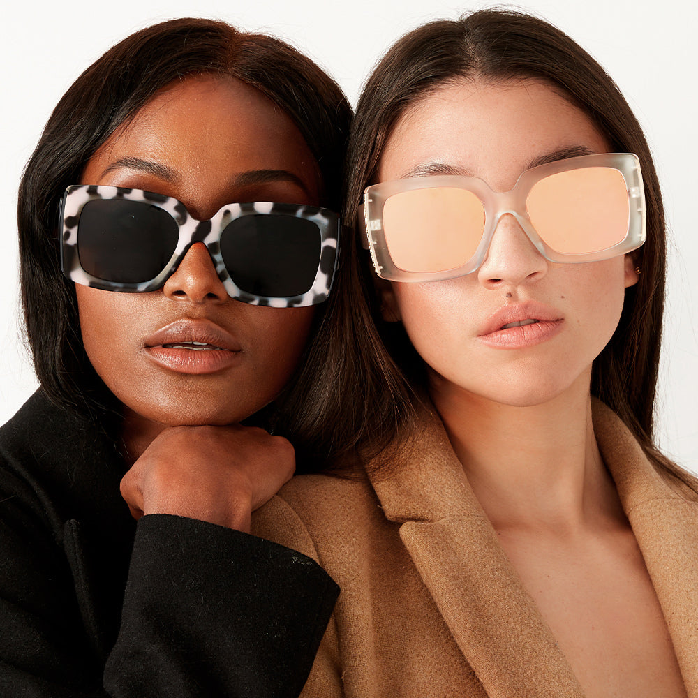 Bardot Rose Gold Oversized Sunglasses Brigitte Bardot