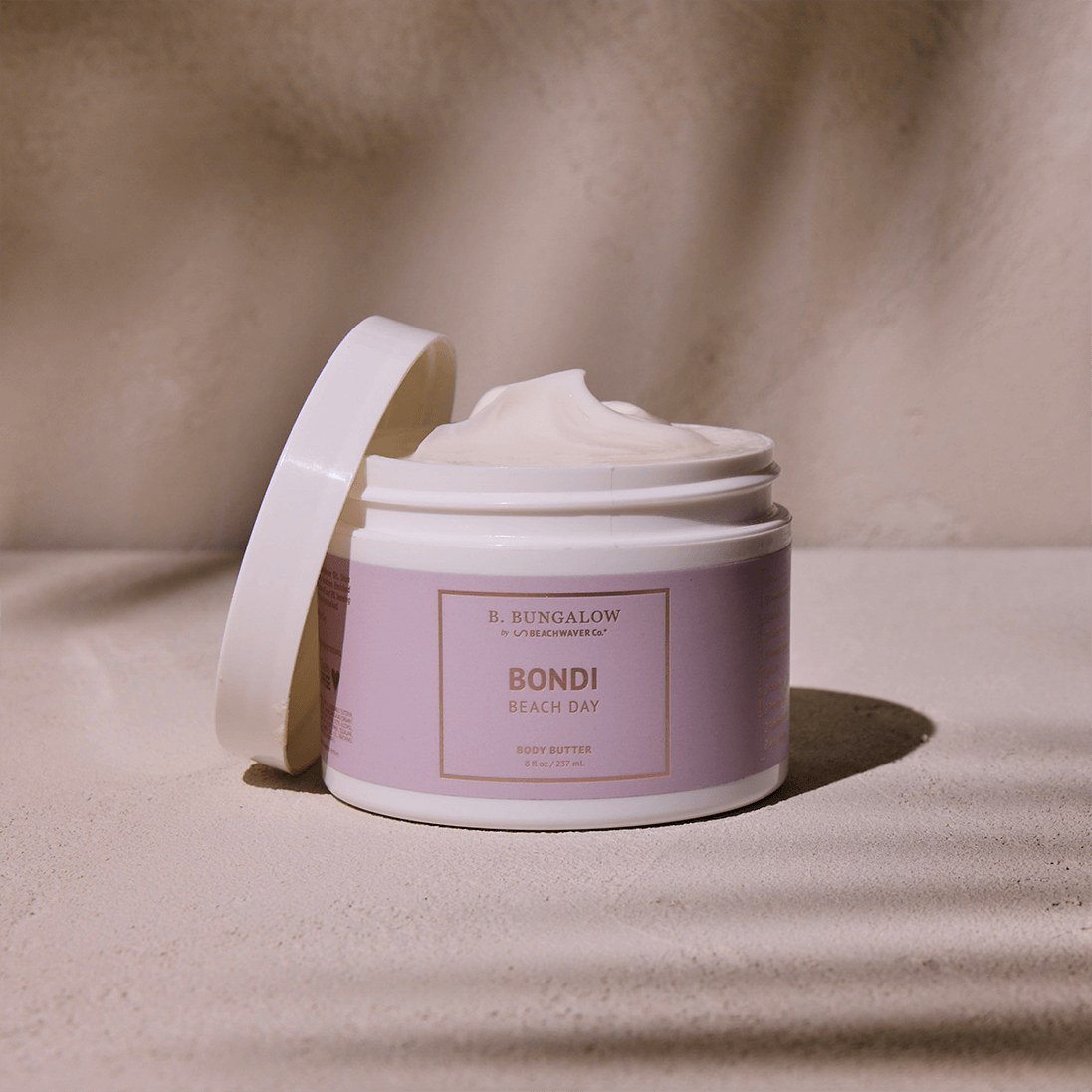 Manteca corporal hidratante Bondi Beach Day con aceite de semilla de mora de los pantanos