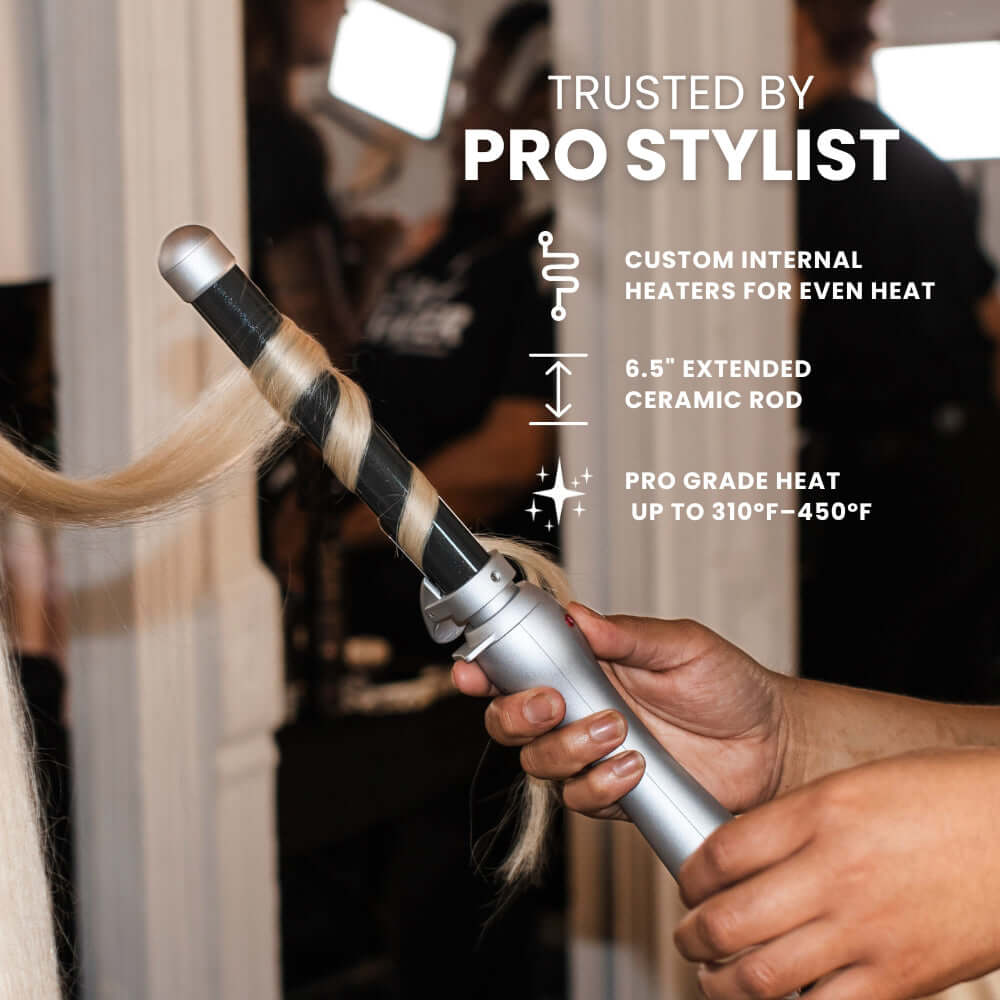 Rizador de pelo giratorio profesional Beachwaver Pro Series