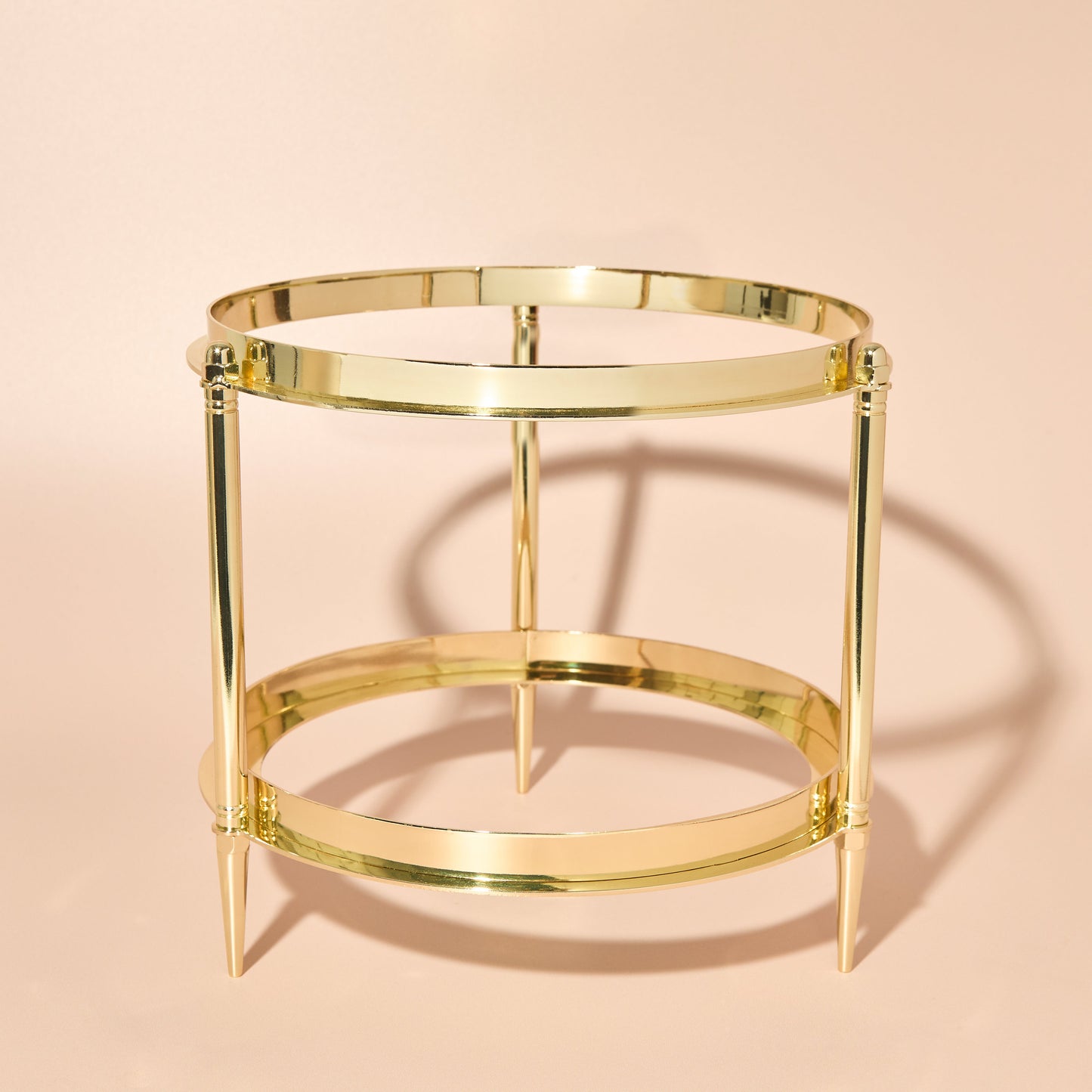 Luxurious Gold Plated Big Ass Candle Holder Sculpture