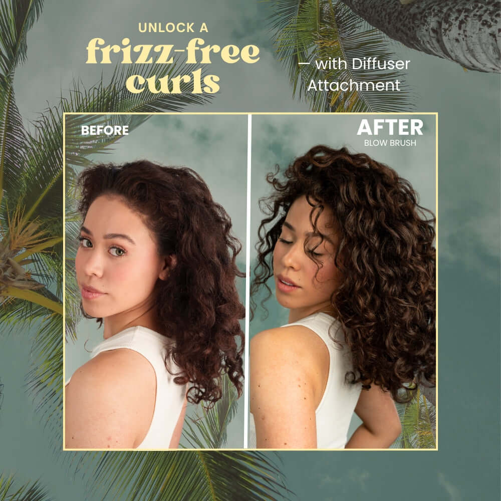 Cepillo de pelo iónico antifrizz Beachwaver, color oro rosa