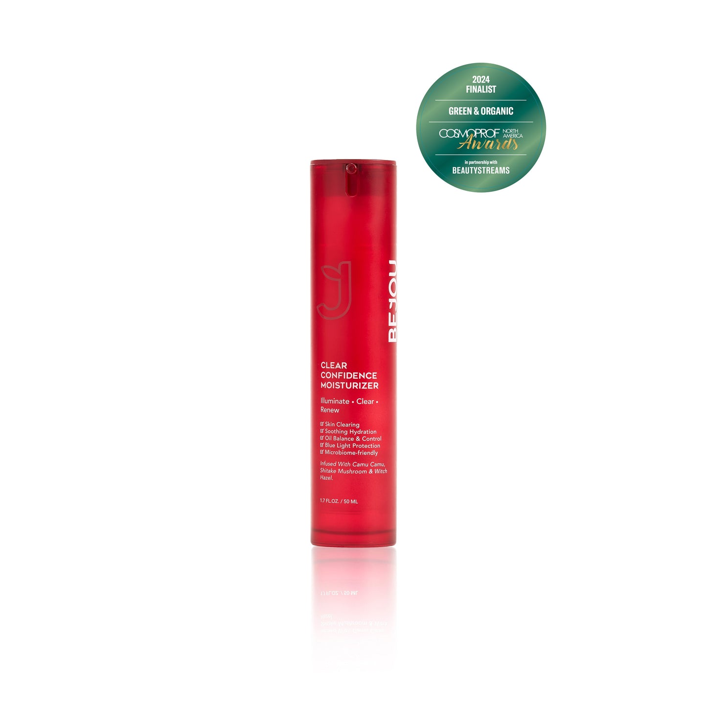 Clear Confidence Moisturizer Zinc PCA Acai Probiotics