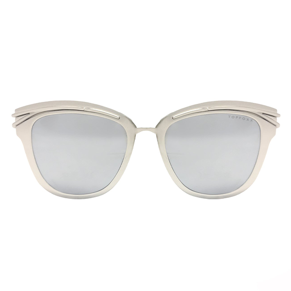 Candy Silver Sunglasses TopFoxx Signature Sunnies Edition