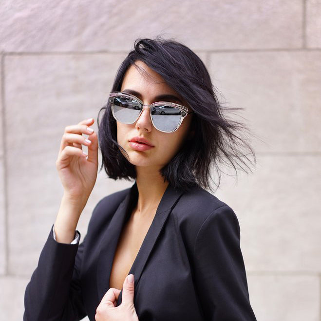 Candy Silver Sunglasses TopFoxx Signature Sunnies Edition