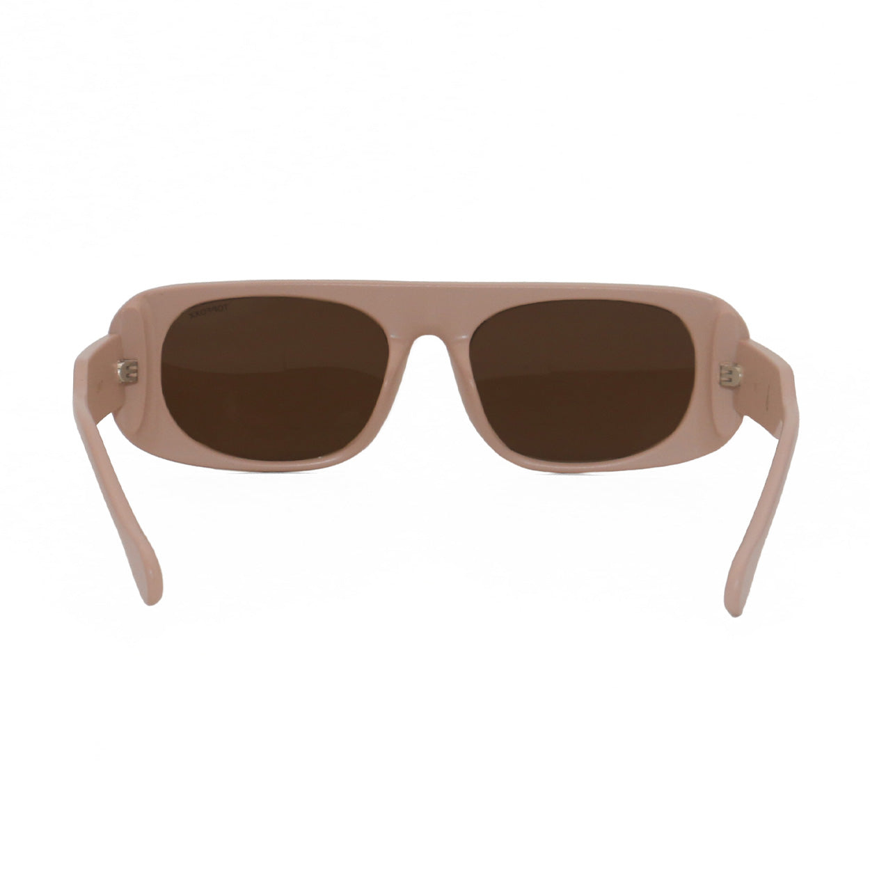 Claim It Pink Rectangular Sunglasses With UV Protection