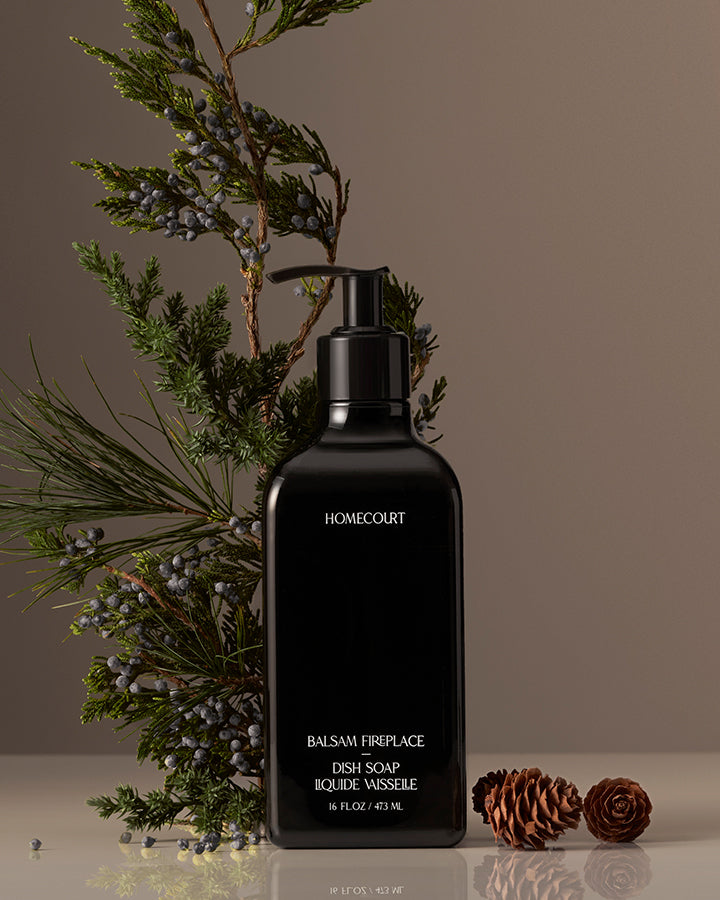 Homecourt Dish Soap Plant Surfactants Powerful Glycerin