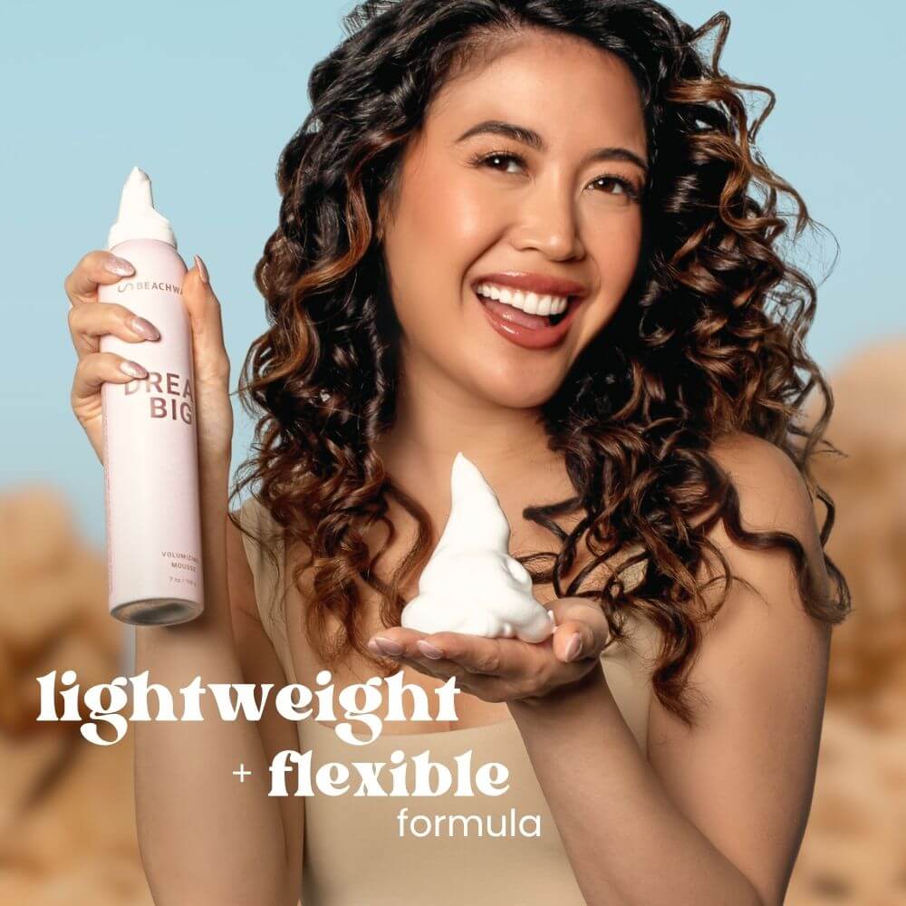 Mousse voluminizador Dream Big para un peinado explosivo