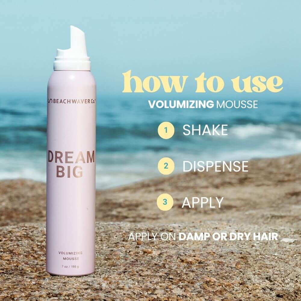 Mousse voluminizador Dream Big para un peinado explosivo