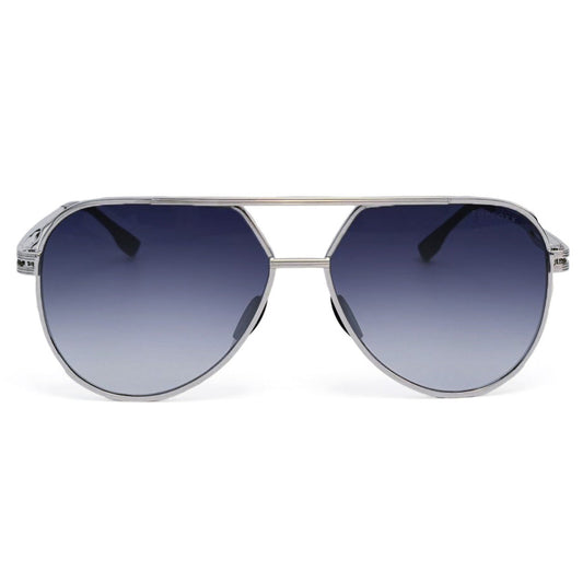 Untangled X Emily Tangle Free Faded Blue Aviator Sunglasses