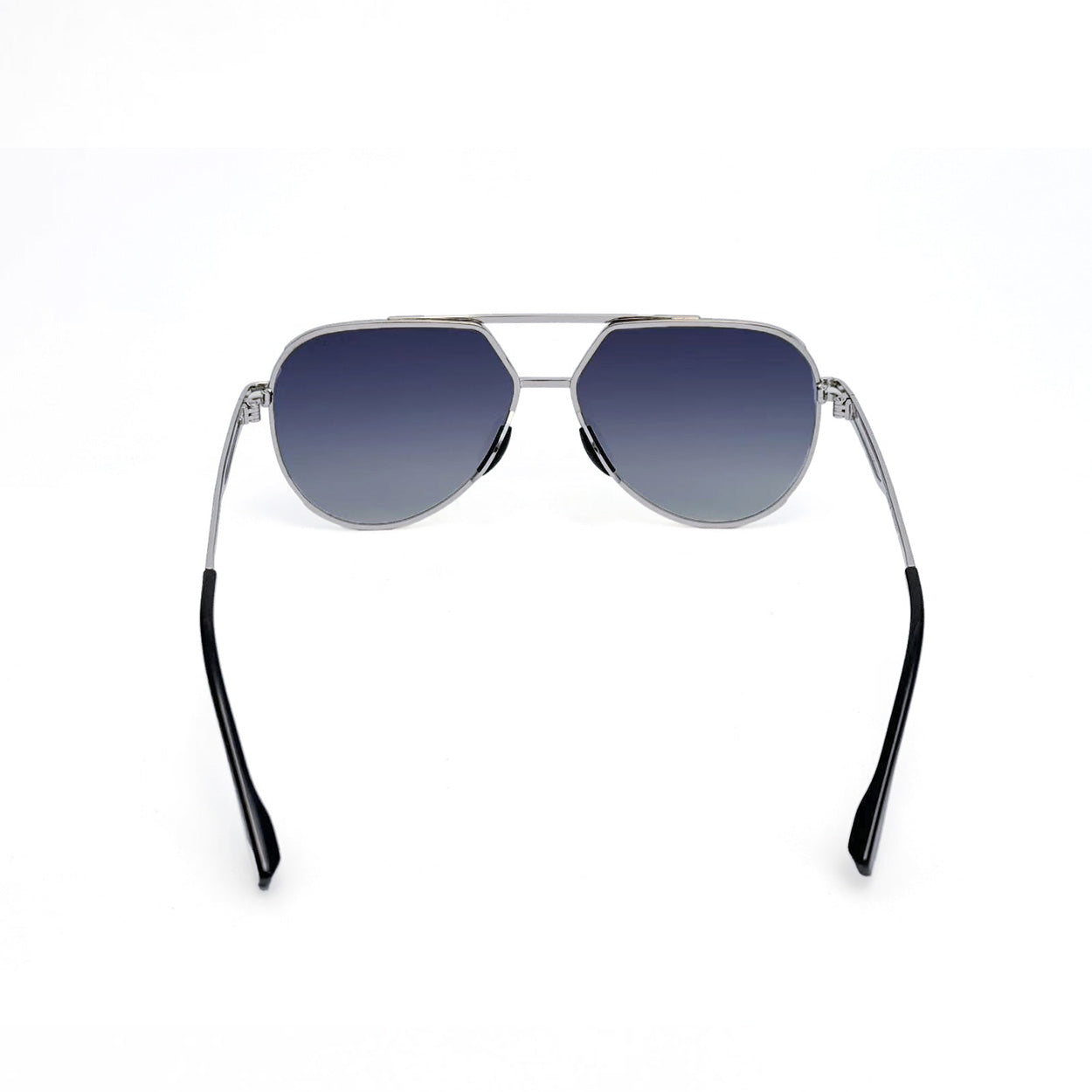 Untangled X Emily Tangle Free Faded Blue Aviator Sunglasses