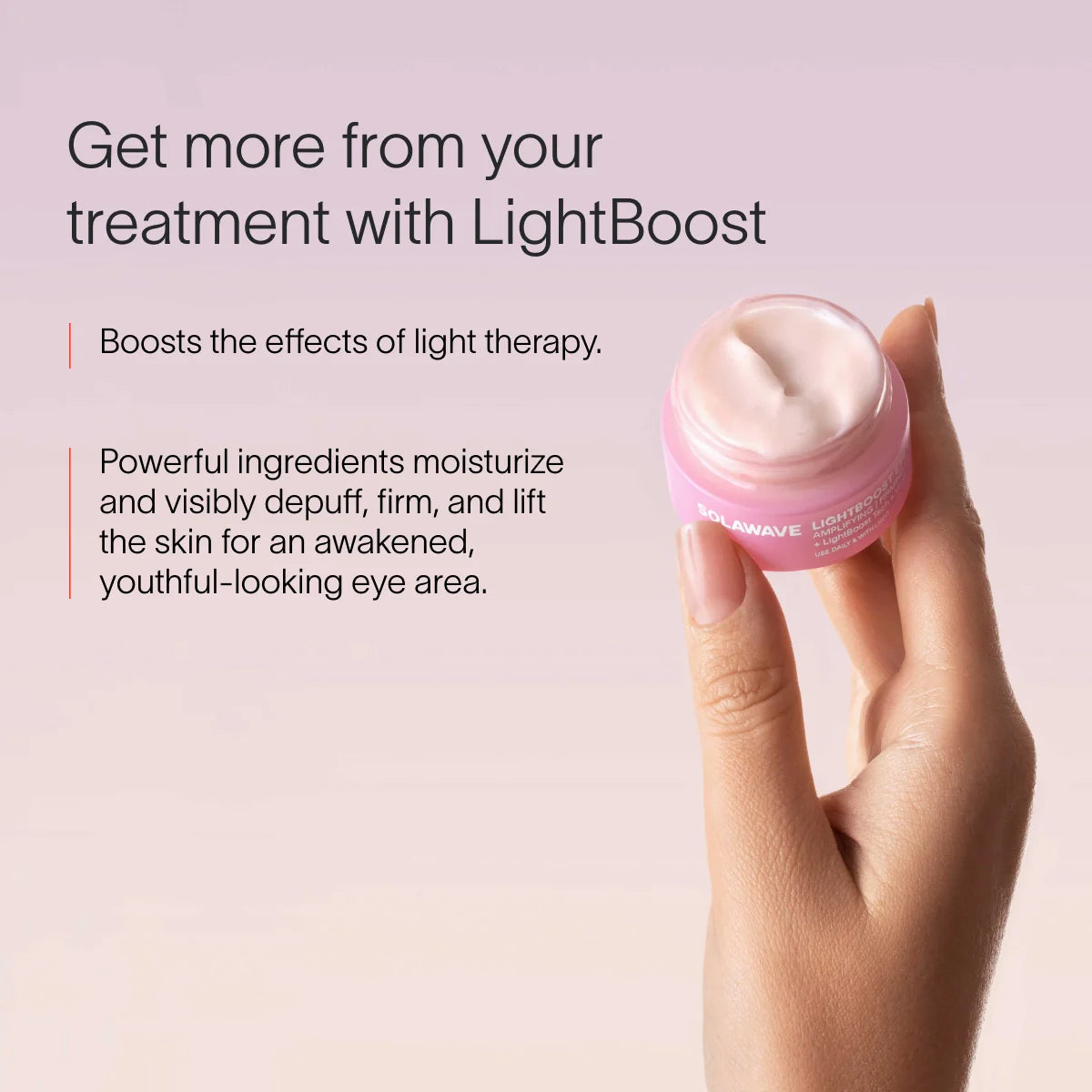 Solawave Eye Recovery Pro Kit Brightens Dark Circles