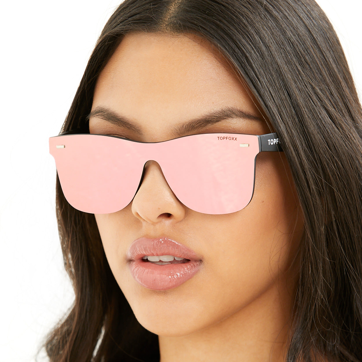 Sustainable Future Wife Rosegold Square Wayfarer Sunglasses