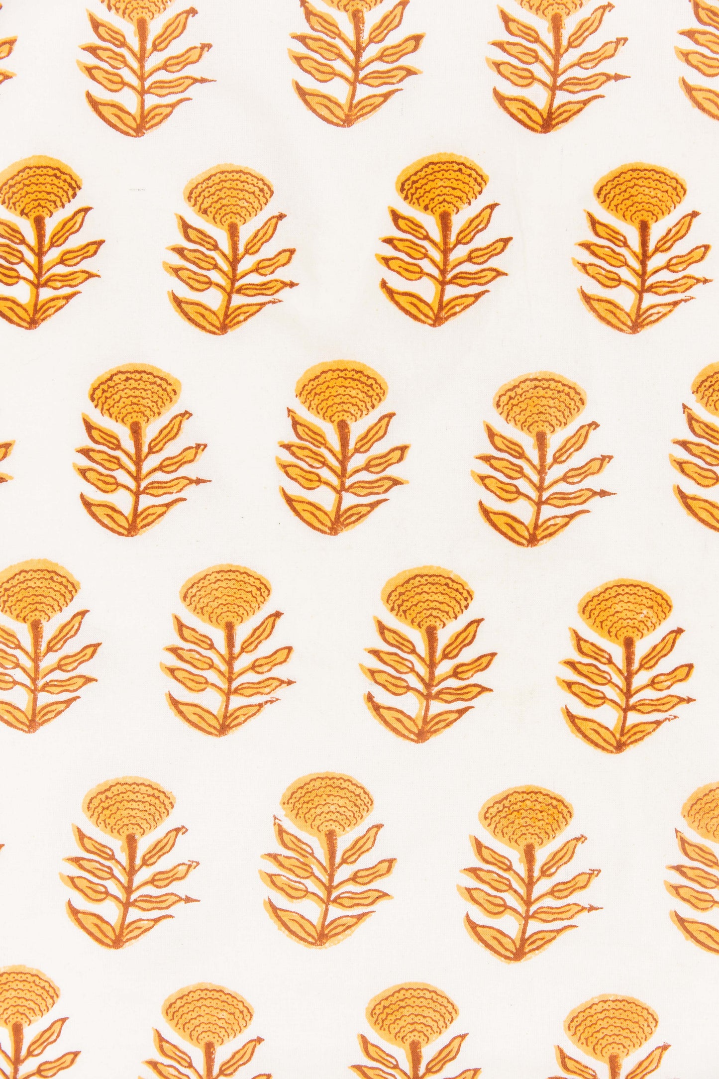 Mantel con motivos indios, 100% algodón, estampado en bloque, 120 x 80 cm