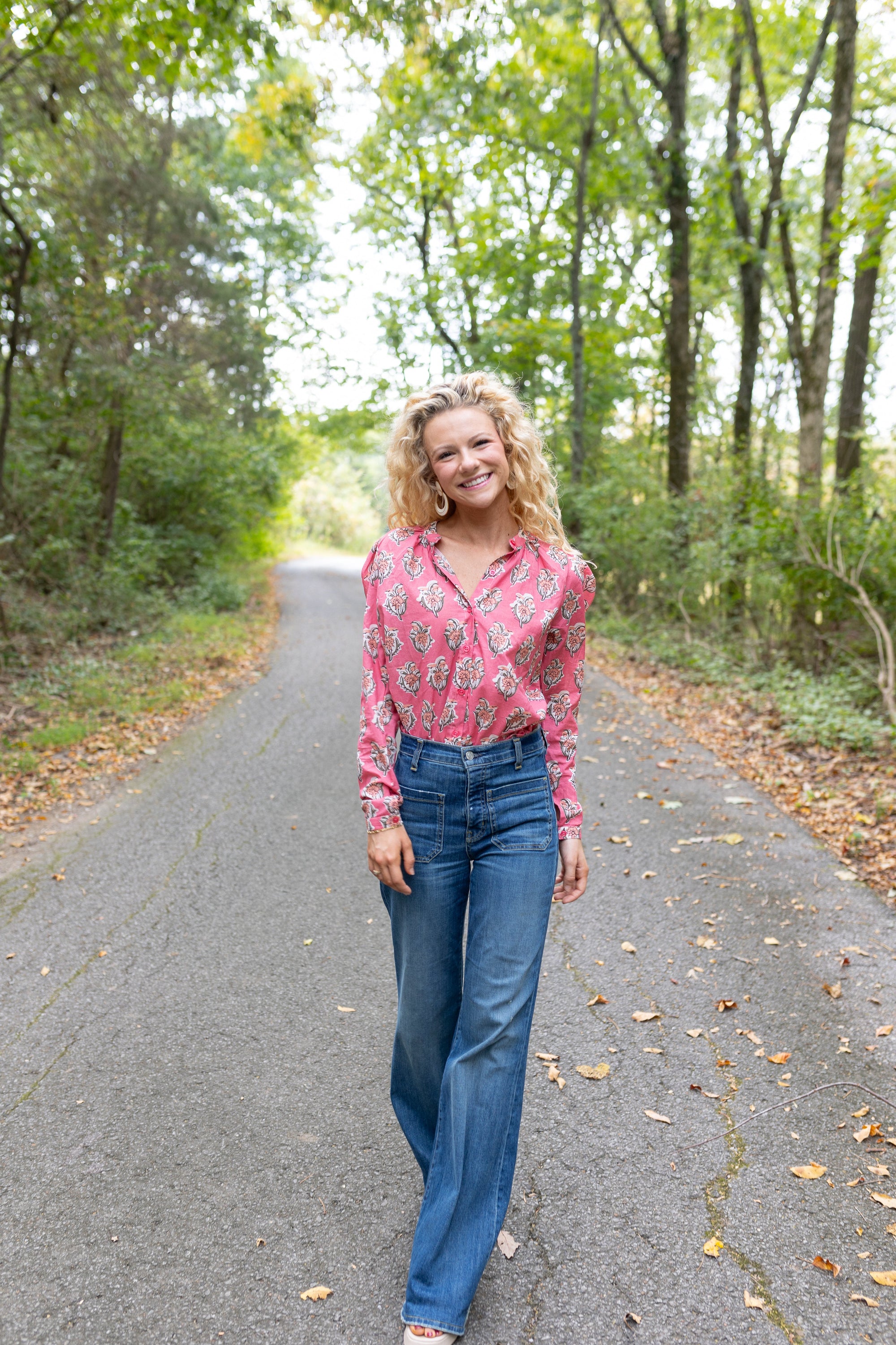 Marie Top Puff Sleeve Blouse for Day to Night Wear Everyday