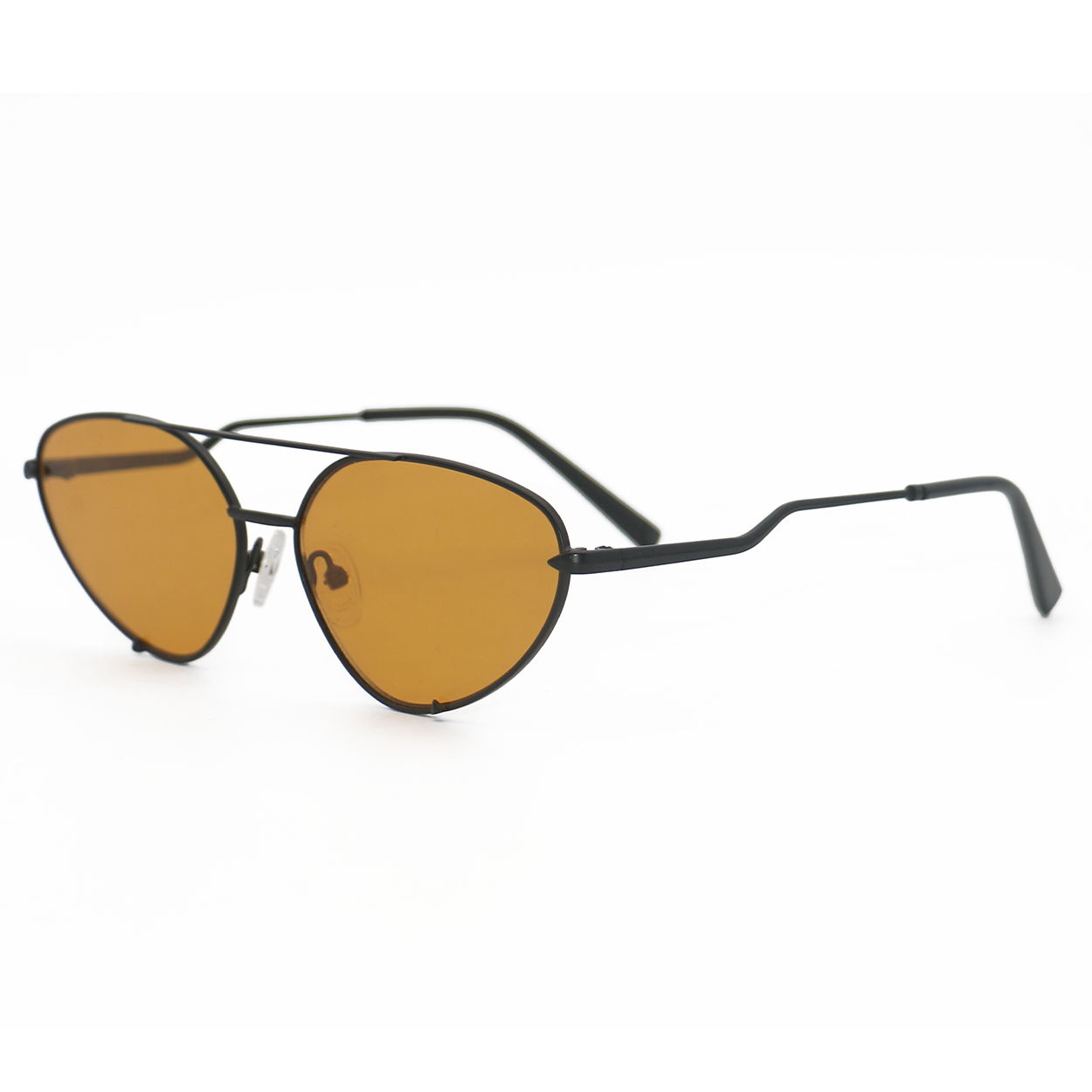 Lucky Star Yellow Black Cat Eye Aviator Sunglasses Classic