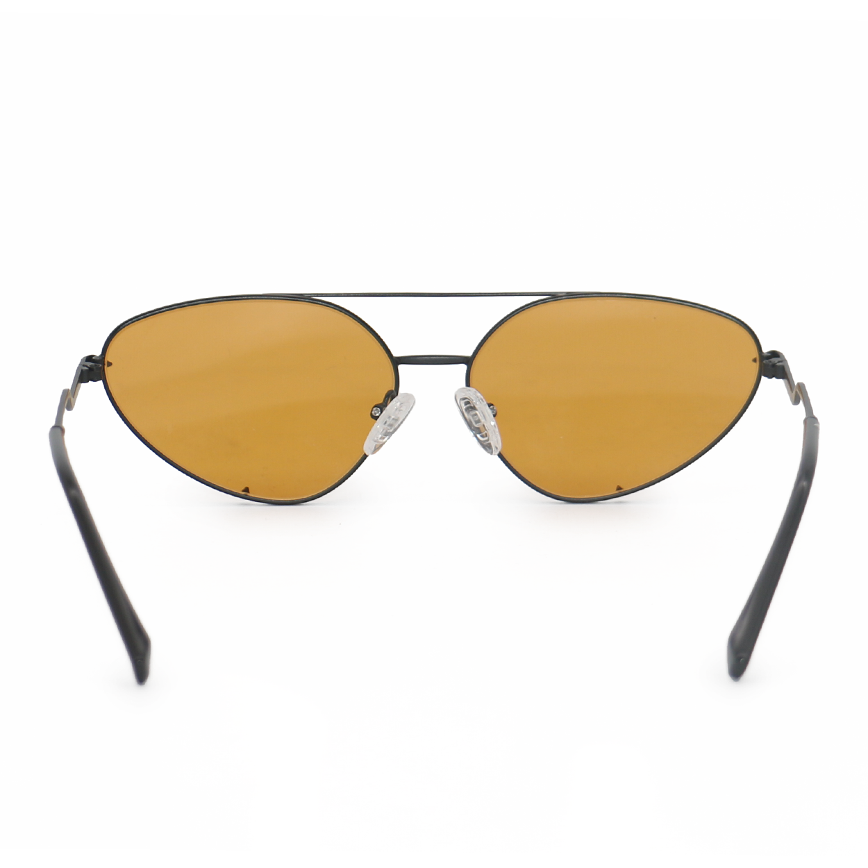 Lucky Star Yellow Black Cat Eye Aviator Sunglasses Classic
