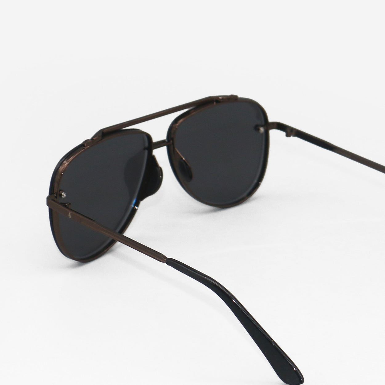 Luna Tangle Free Copper Aviator Sunglasses Stylish Comfort