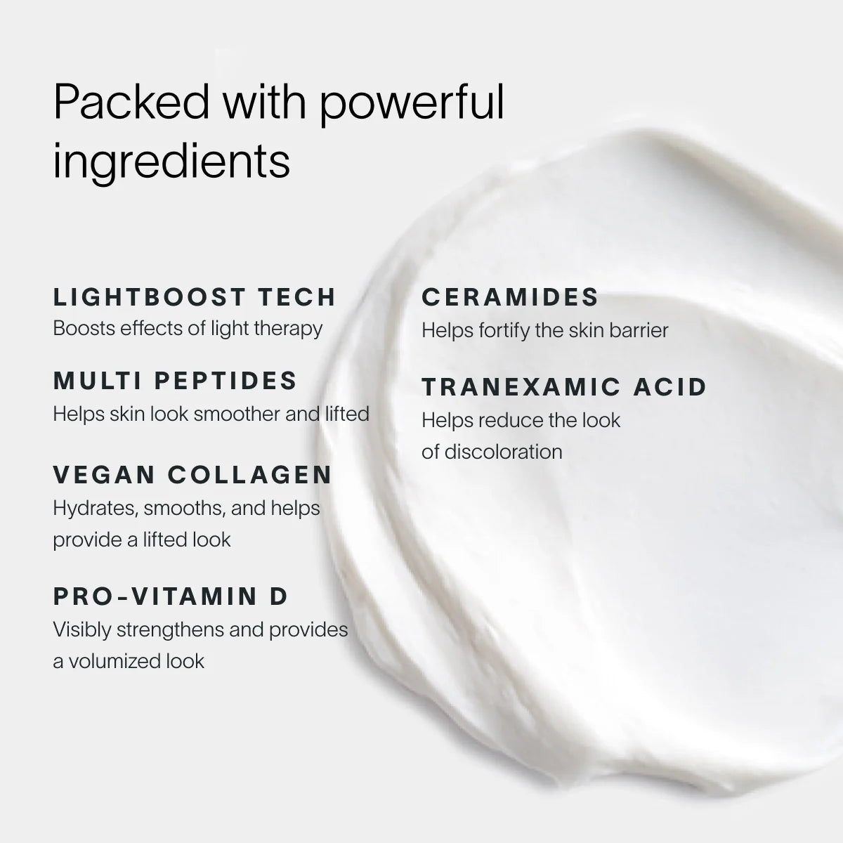 Neck and Chest LED Mask with LightBoost Cream Kit Bundle