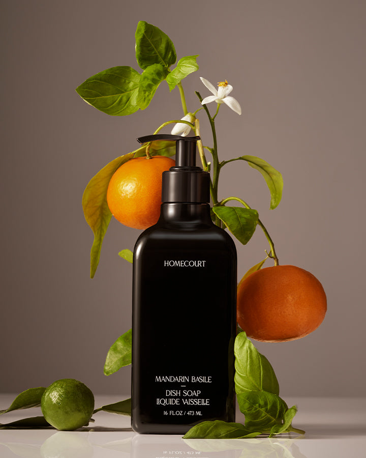 Homecourt Dish Soap Plant Surfactants Powerful Glycerin