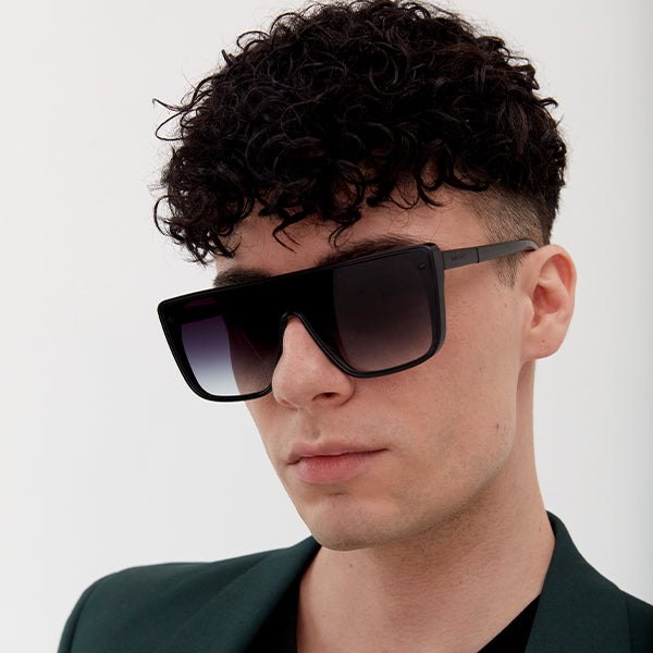 Rayz Limited Edition Black Squared Sunglasses Raya Coleman