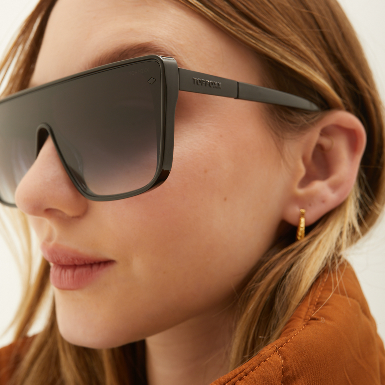 Rayz Limited Edition Black Squared Sunglasses Raya Coleman