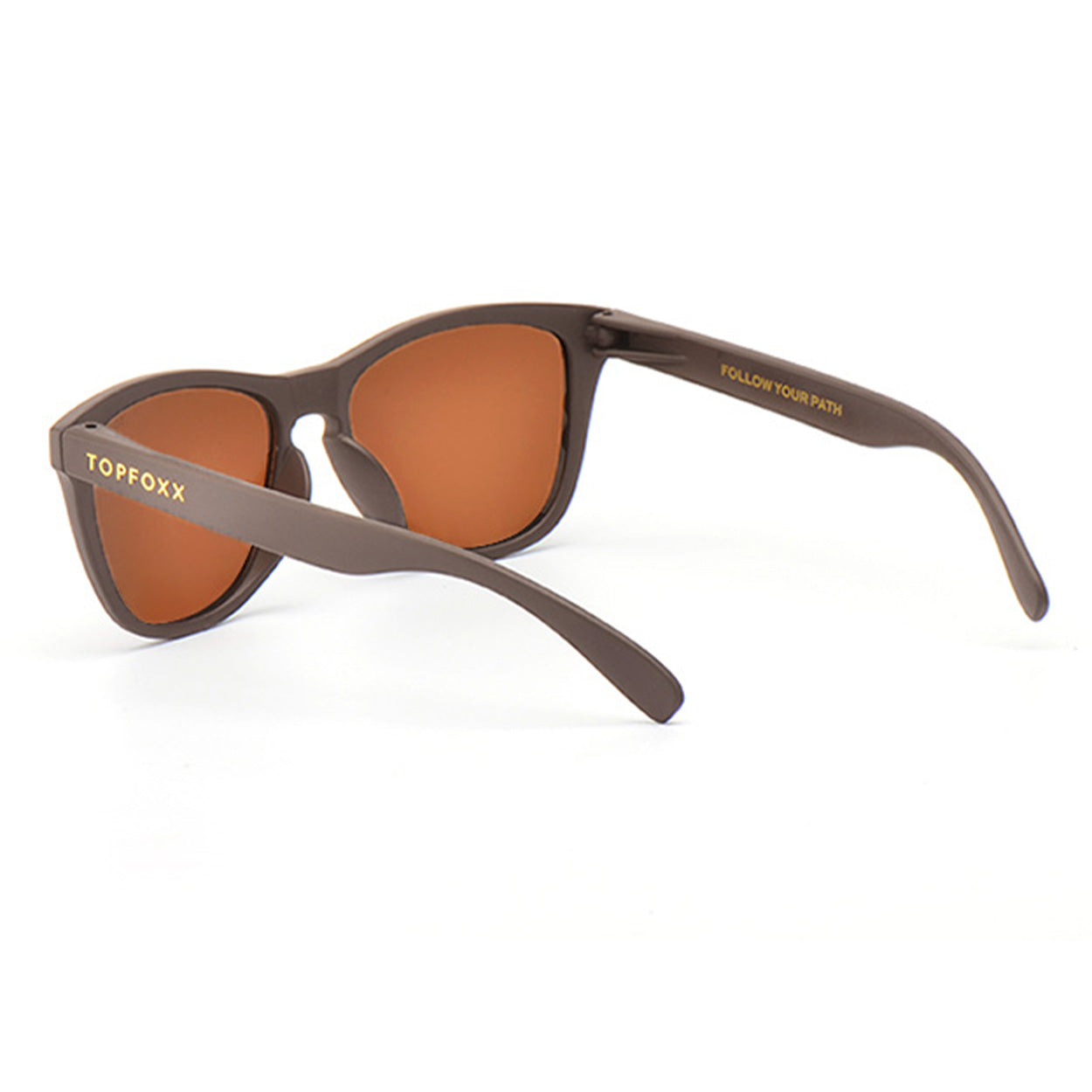 Rise Up Brown Polarized Sunglasses Buoyant Unisex Light