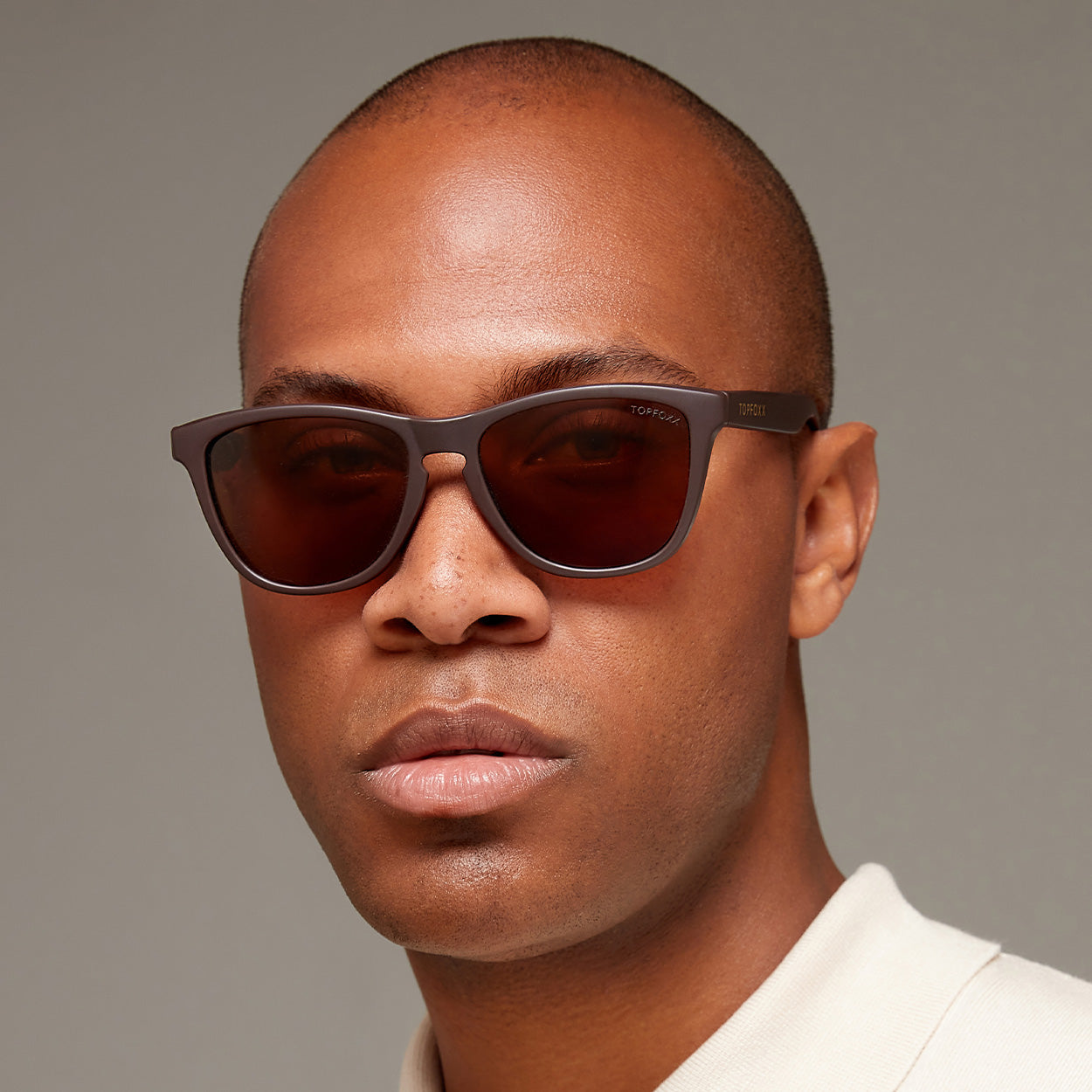 Rise Up Brown Polarized Sunglasses Buoyant Unisex Light