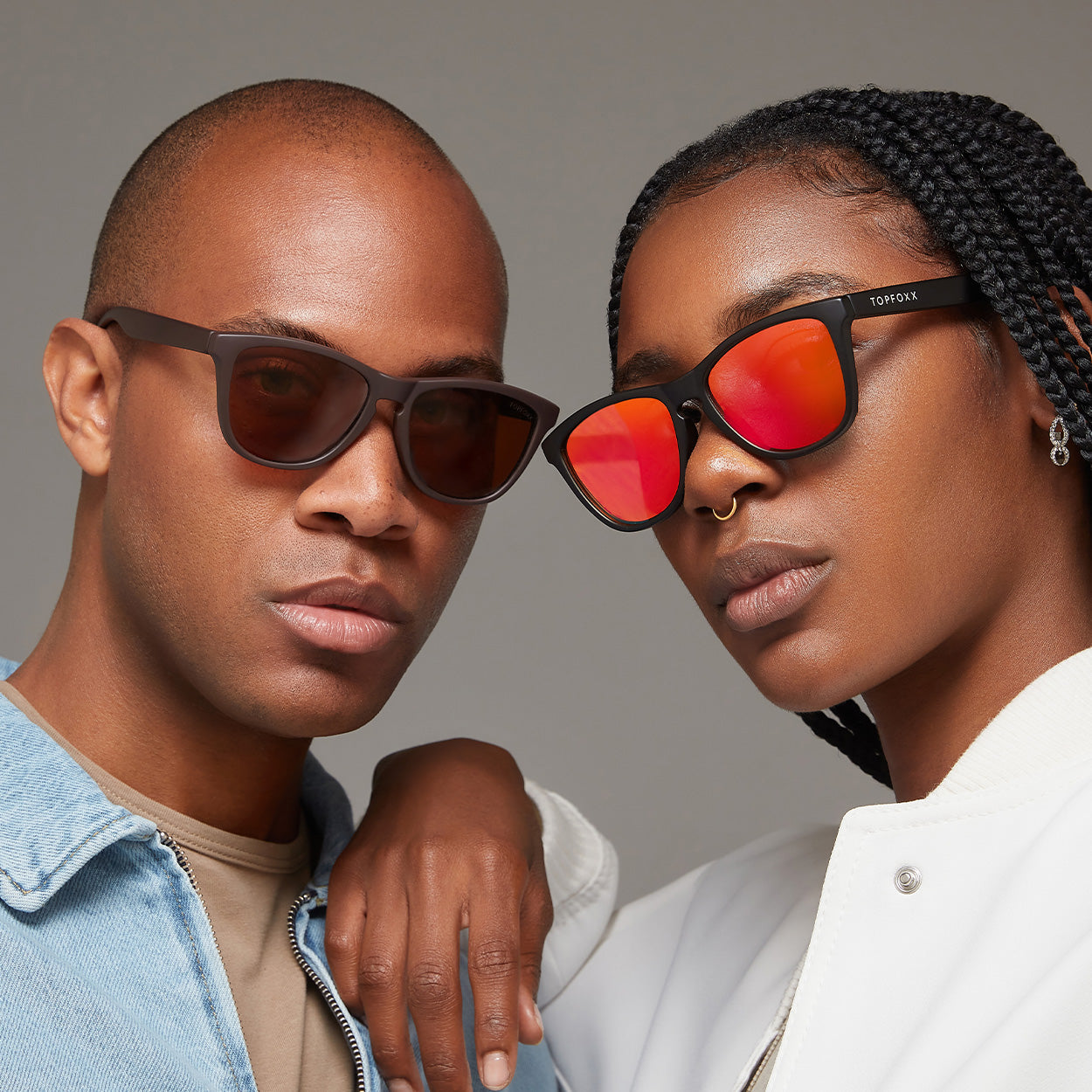 Rise Up Brown Polarized Sunglasses Buoyant Unisex Light