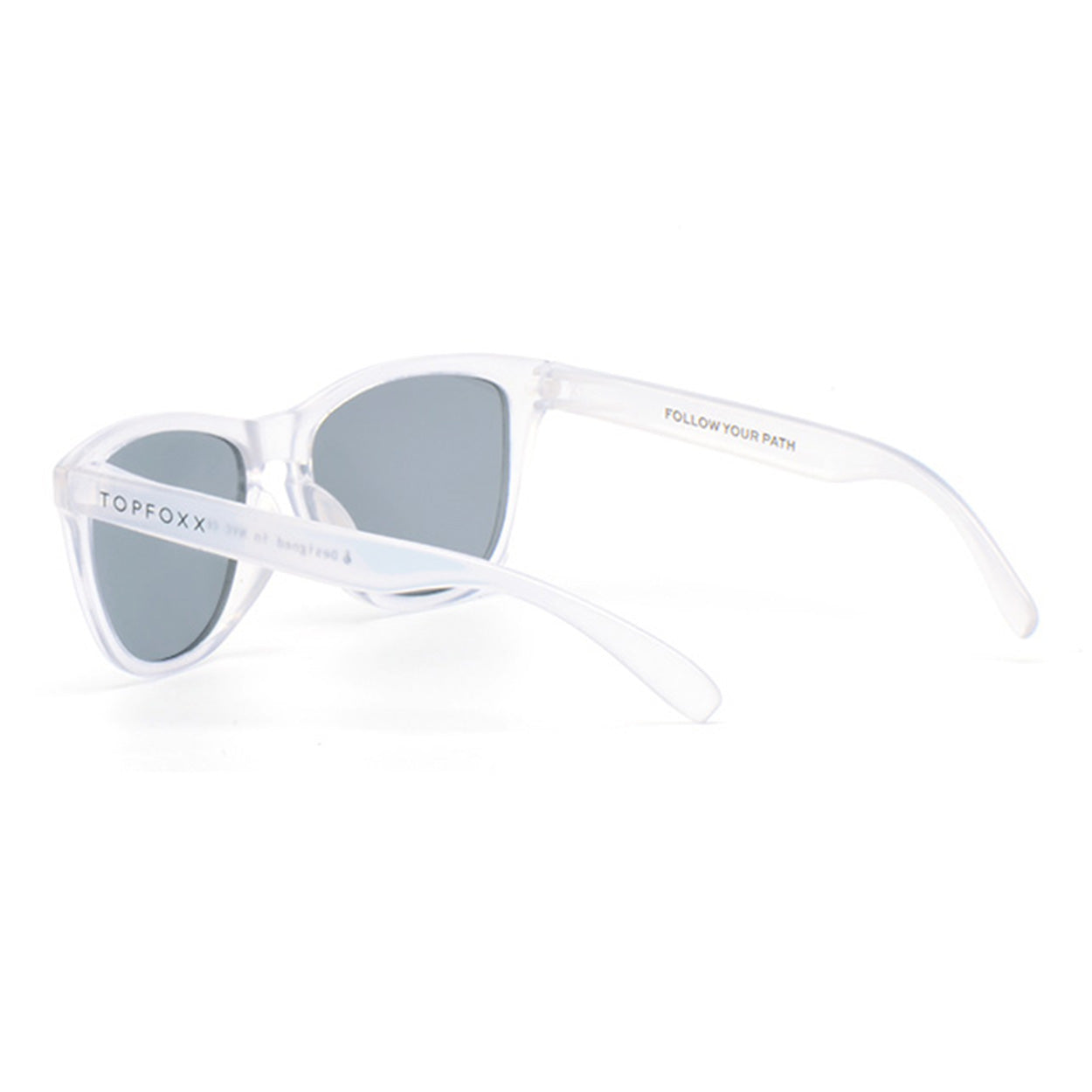 Rise Up Revo Mirrored Silver Polarized Unisex Sunglasses