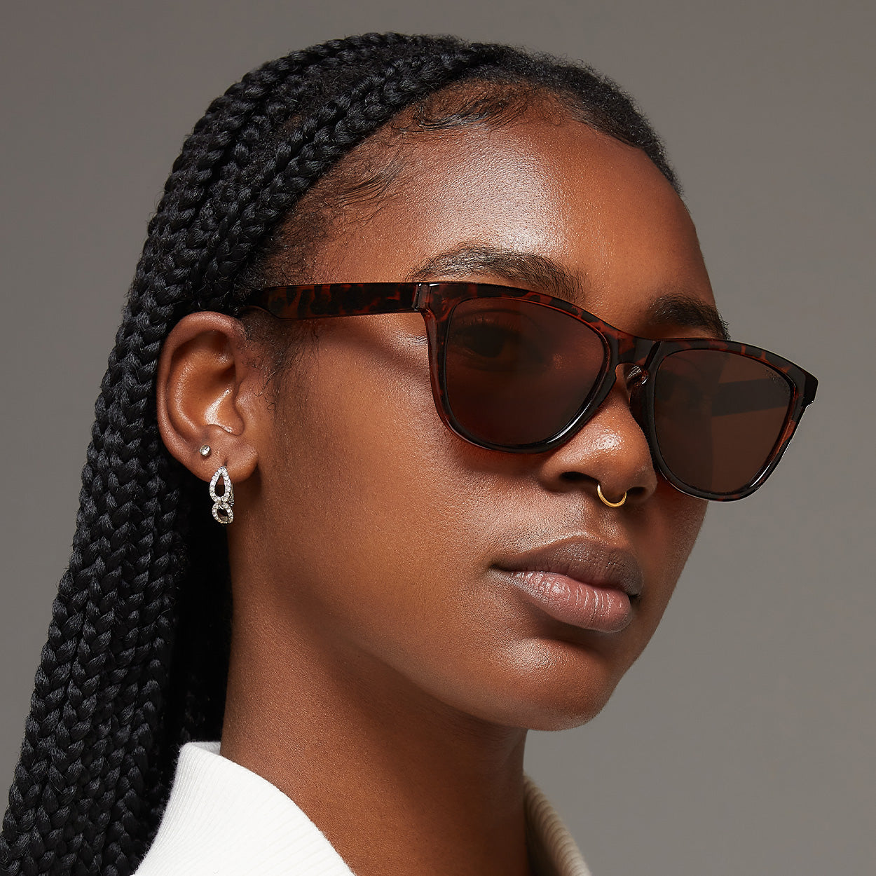 Rise Up Tortoise Polarized Floating Sunglasses by TopFoxx