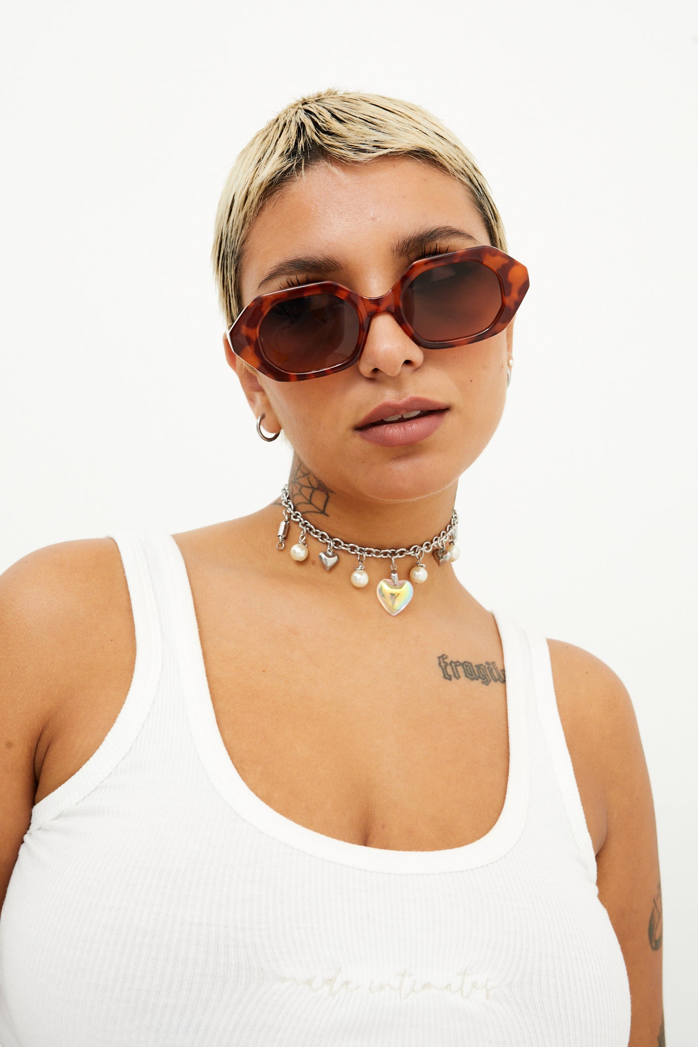 Came to Win Tortoise Geometric Unisex Sunglasses Bold Style