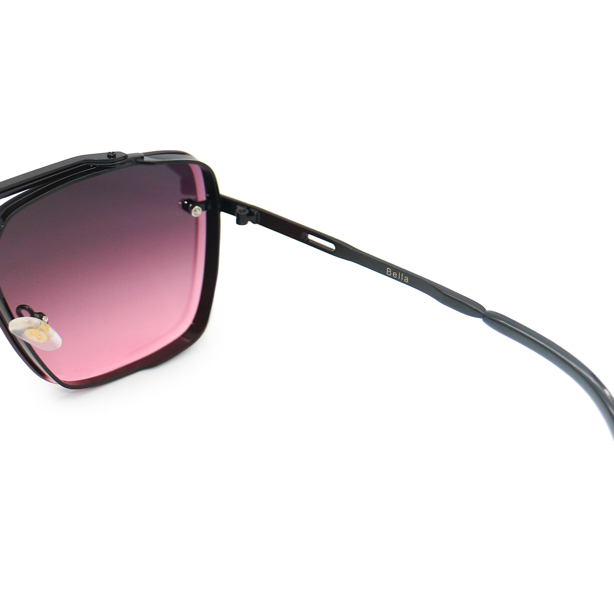 Bella Ruby Oversized Squared Aviators Sunglasses Collection