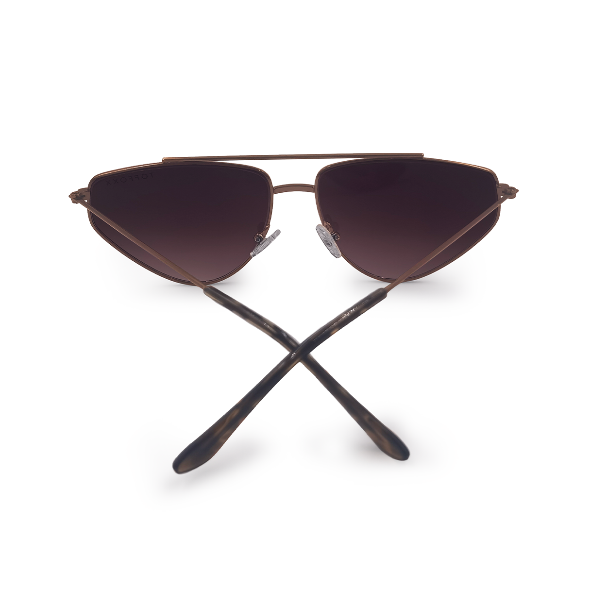 Hasta La Vista Dark Purple Aviator Sunglasses TopFoxx