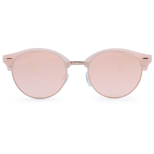 Harper Rosegold Retro Round Eyewear Frames by TopFoxx
