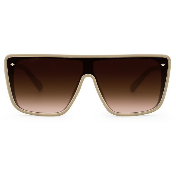 Rayz Limited Edition Nude Squared Sunglasses TopFoxx Collab