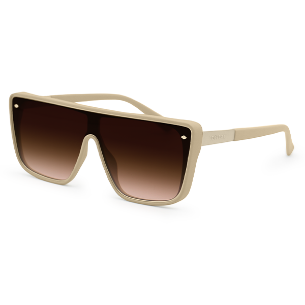 Rayz Limited Edition Nude Squared Sunglasses TopFoxx Collab