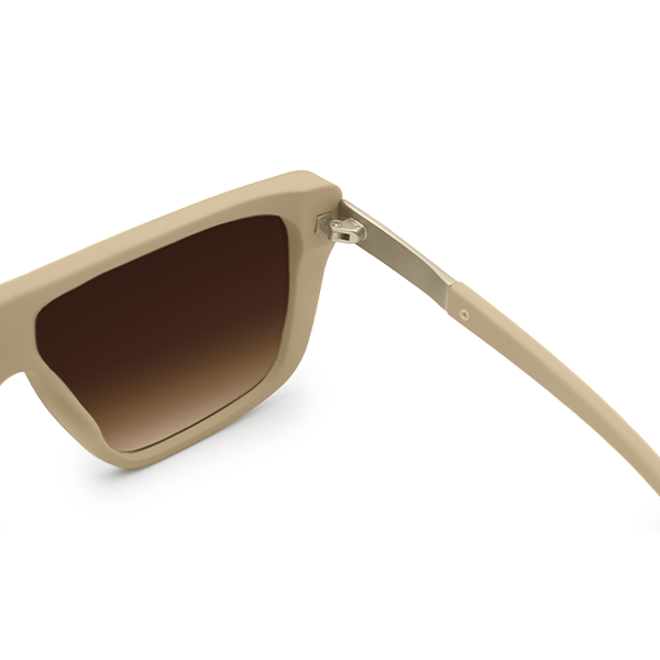Rayz Limited Edition Nude Squared Sunglasses TopFoxx Collab