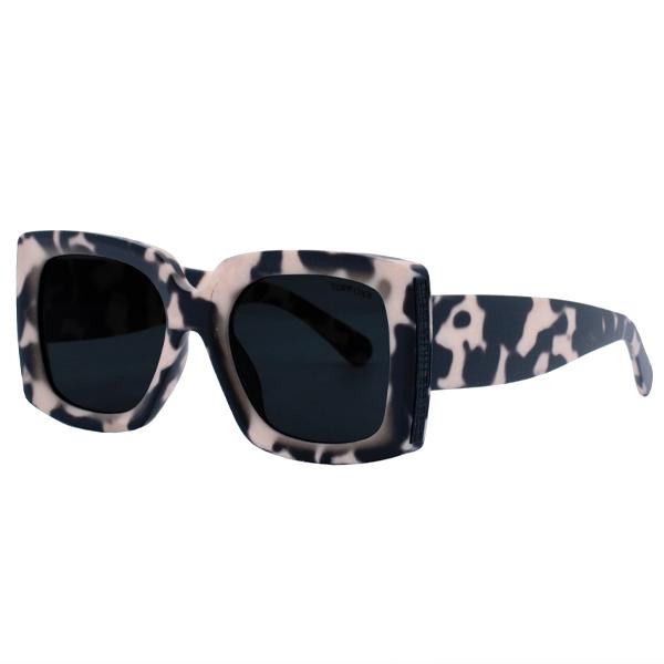 Sustainable Bardot Tortoise Sunglasses Oversized Retro